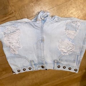 Forever21 ripped shorts